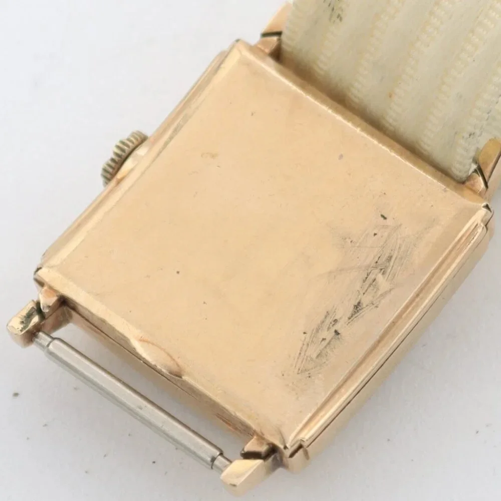 Vintage Elgin 5729 Harland Men's Mechanical Wristwatch 519 USA 10k Gold Filled